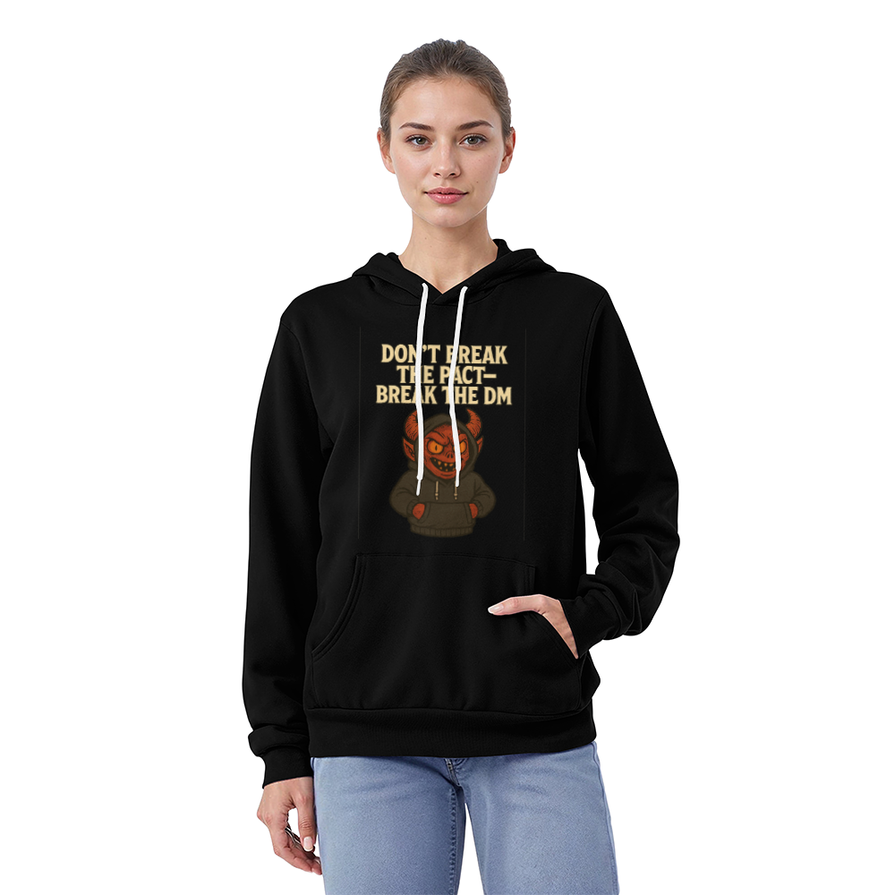 Infernal Fleece Hoodie - (Don't break the pact—break the DM.)