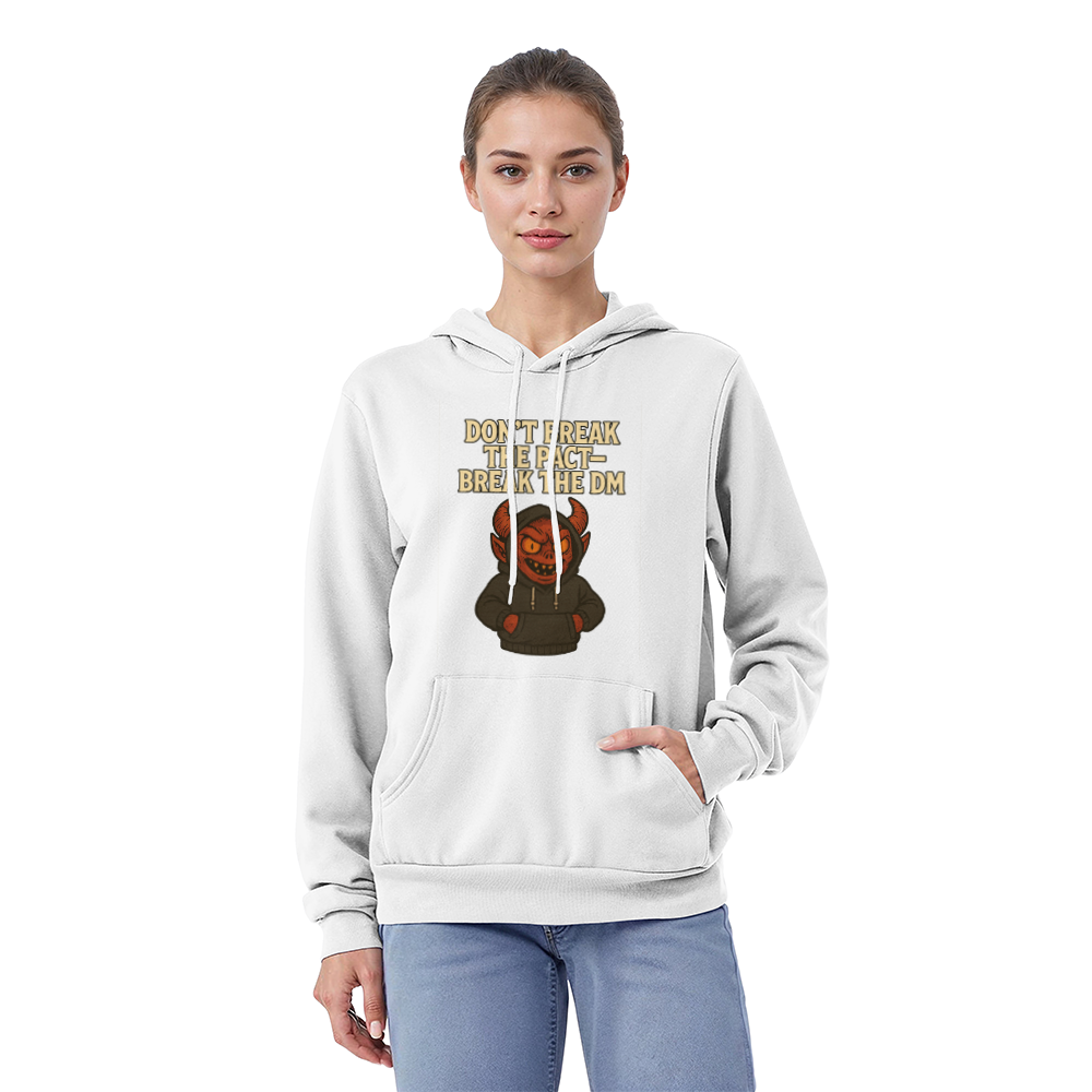 Infernal Fleece Hoodie - (Don't break the pact—break the DM.)