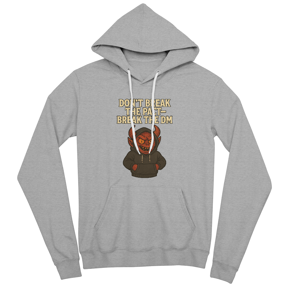 Infernal Fleece Hoodie - (Don't break the pact—break the DM.)