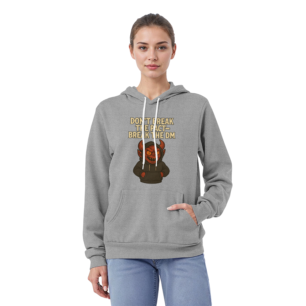 Infernal Fleece Hoodie - (Don't break the pact—break the DM.)